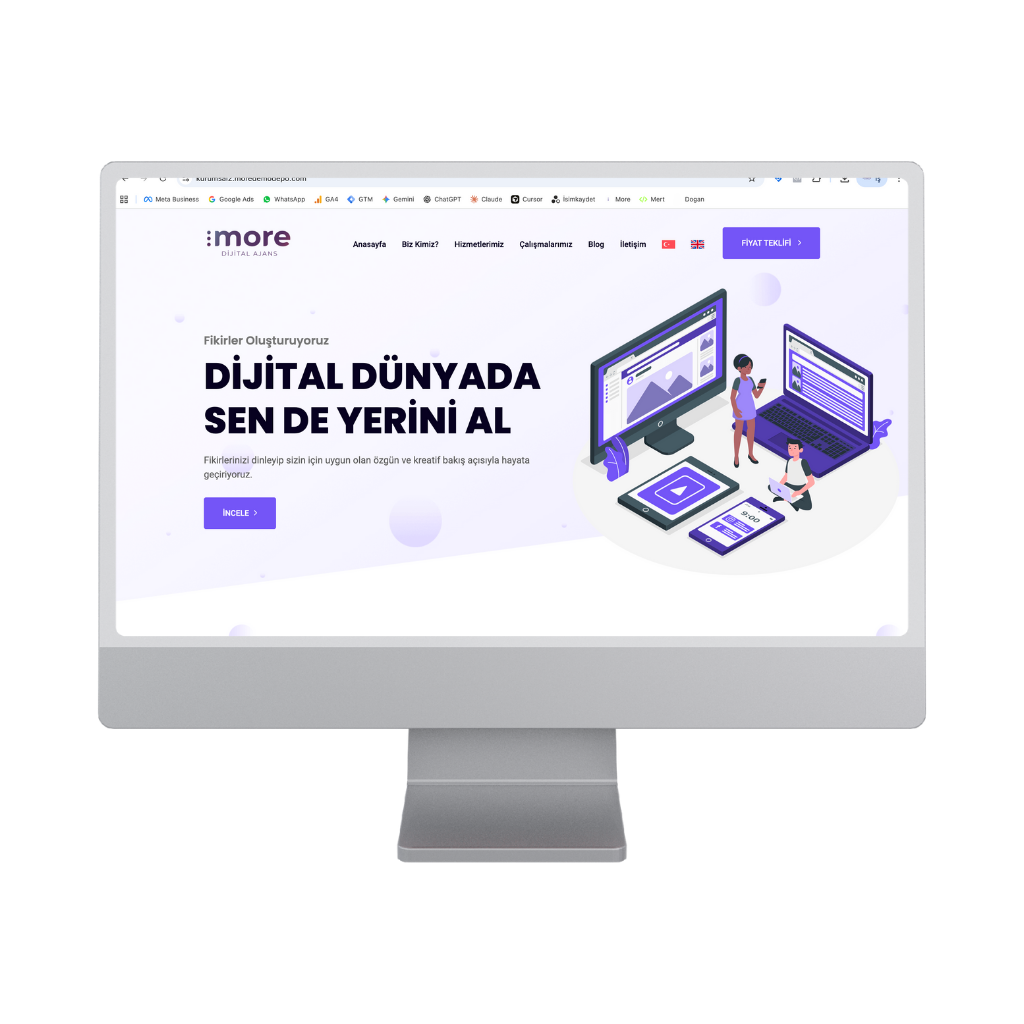 Çok Dilli Modern Kurumsal Web Sitesi