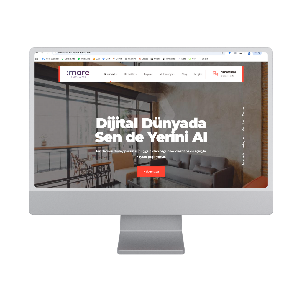Profesyonel Kurumsal Hazır Web Sitesi Paketi